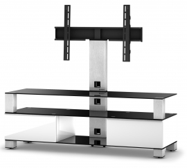 Стойка под телевизор Sonorous MD 8143 B INX WHT